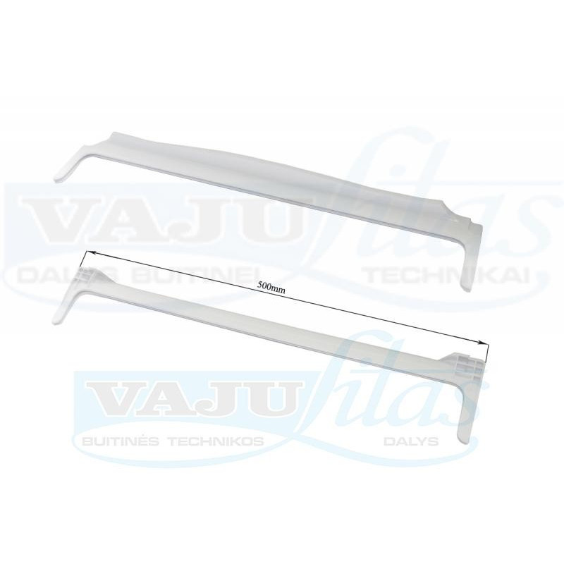 Snaige külmiku riiuli tagumine plastikäär, D139114-O, 500mm