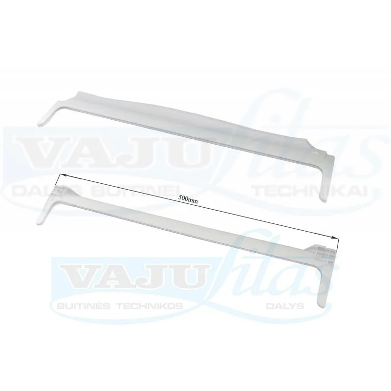 Snaige külmiku riiuli tagumine plastikäär, D139114-O, 500mm