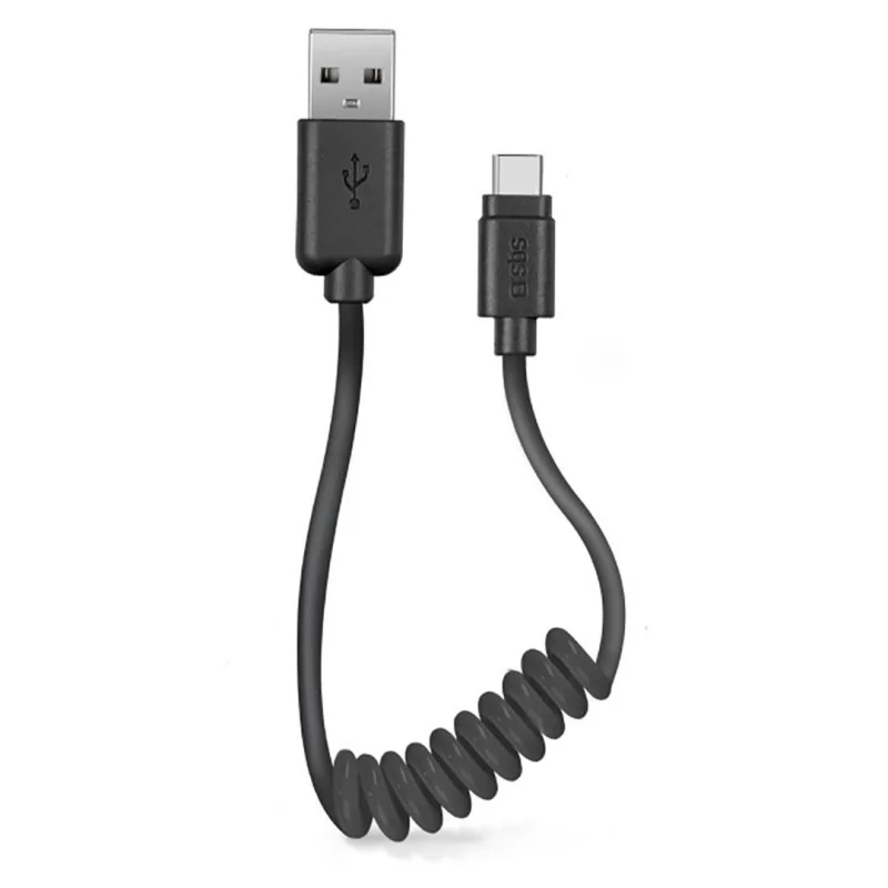 Кабель USB-C SBS Spiral (0,5 м)