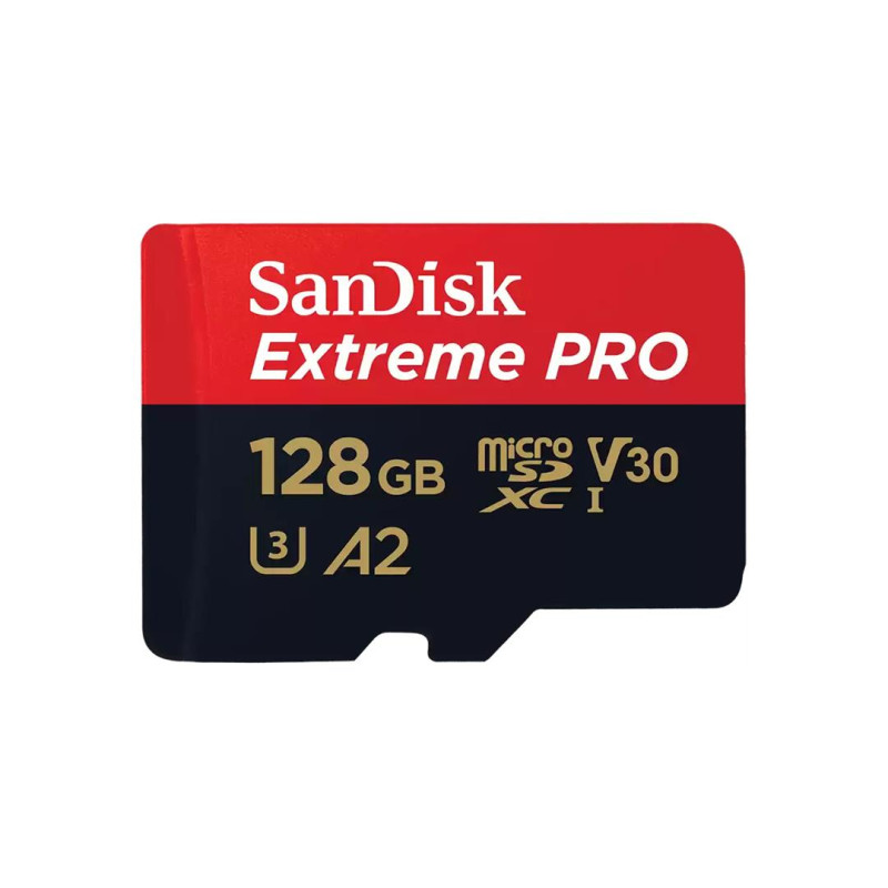 Mälukaart ja adapter SanDisk Extreme Pro UHS-I 128 GB, SDSQXCD-128G-GN6MA