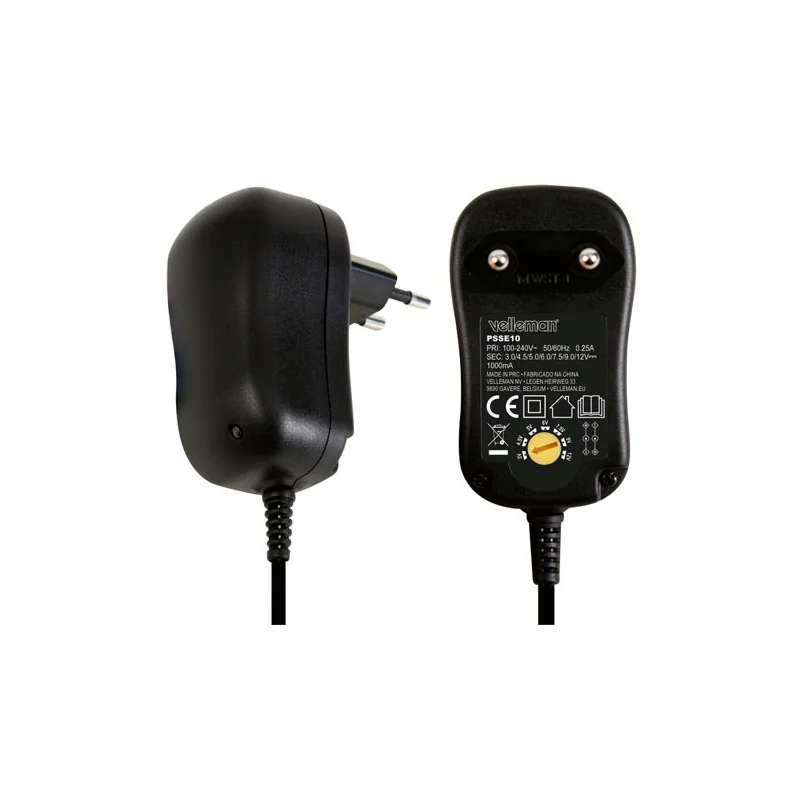 Блок питания 3-12V, 1A, PSSE10