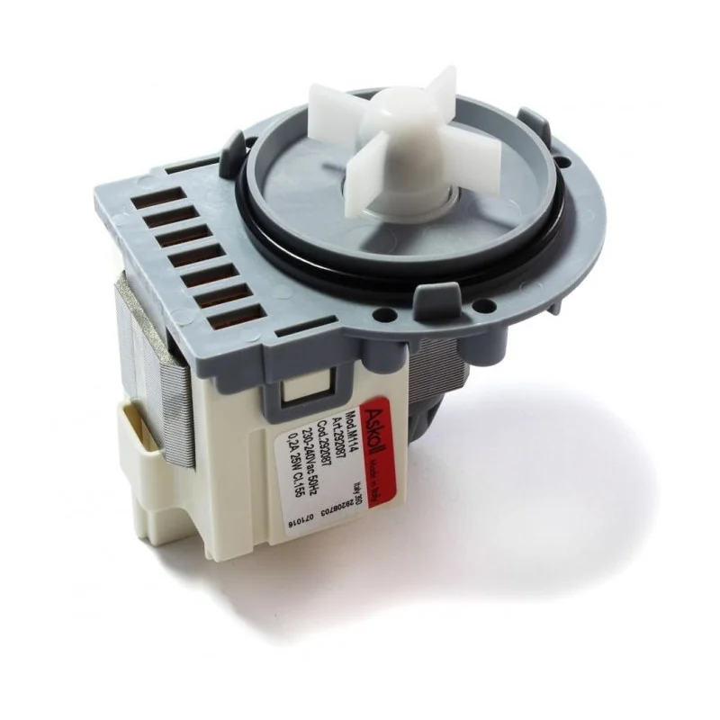 Pesumasina väljalaskepump M114, M230, RS0629, Askoll, Gorenje, Candy, Baumatic, 8227464