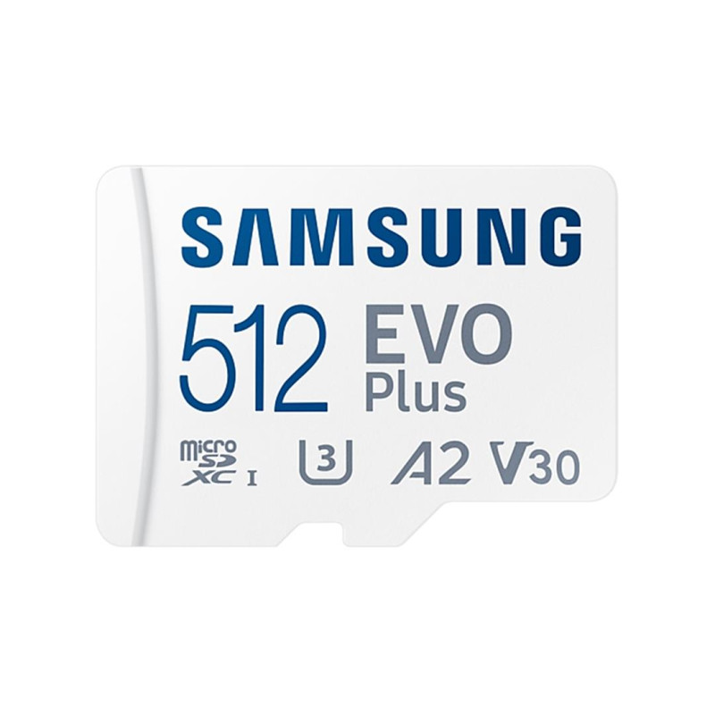 mälukaart Micro SDXC EVO Plus 2021 + SD adapter (512GB) SAMSUNG 64GB,MB-MC512KA/EU