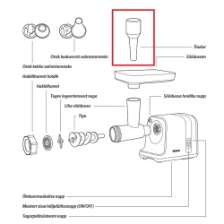 Толкатель мясорубки STOLLAR/ SAGE BMG720, BMG800
