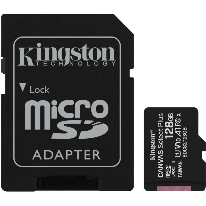 Mälukaart Kingston SDHC 128GB, SDCS2/128GB