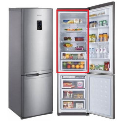 Уплотнитель двери (резина) холодильной камеры Samsung, DA97-19053C