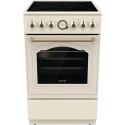 Керамическая плита Gorenje, ретро, 70 л, бежевый, GECS5B70CLI