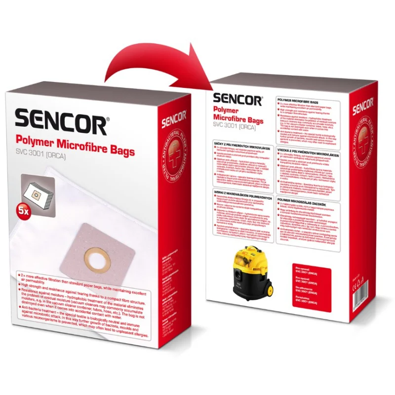 Мешок для пылесоса Sencor SVC3001