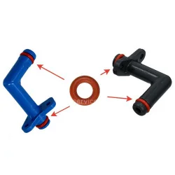 Уплотнитель штуцера Bosch/ Siemens 00636489, H332650