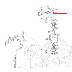 Kohvimasina teflontoru tihend O-rõngas 0061701, Nivona, Bosch, Siemens, Jura