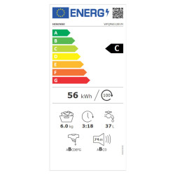 Стиральная машина Hisense (7 кг), WFQP7012EVM