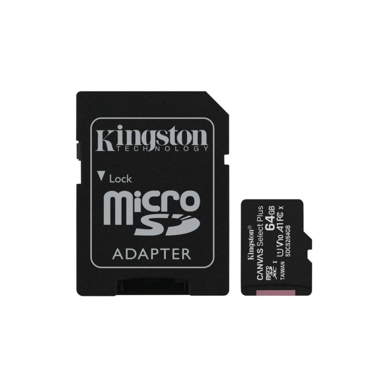 Mälukaart Kingston SDHC 64GB, SDCS2/64GB