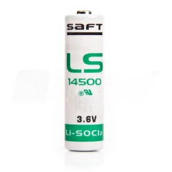 SAFT LS14500 AA 3,6V Li-SOCl2 jootevuntsidega