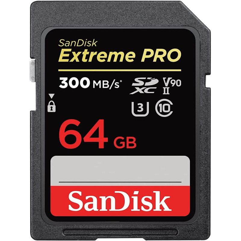 Micro SDXC mälukaart SanDisk EXTREME PRO (64 GB), SDSDXDK-064G-GN4IN