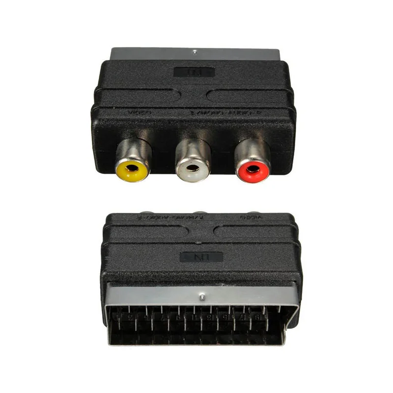 Адаптер, переходник SCART/ 3xRCA 20cm