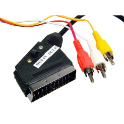 SCART-кабель 3 x RCA (A / V), 1,5 м, 5855590