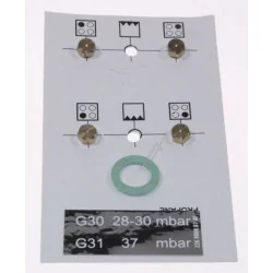 BEKO gaasipliidi düüsid...