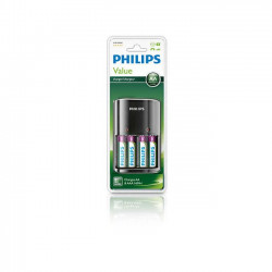 Laadija Philips + 4 x AAA 800 mah, SCB1450NB/12