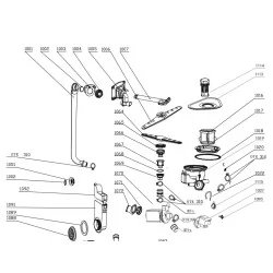 Фильтр грубой очистки посудомоечной машины Hansa/Haier/Baumatic 673001300137