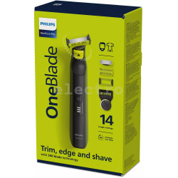 Hübriidraseerija Philips OneBlade Pro Nägu + keha, QP6541/15