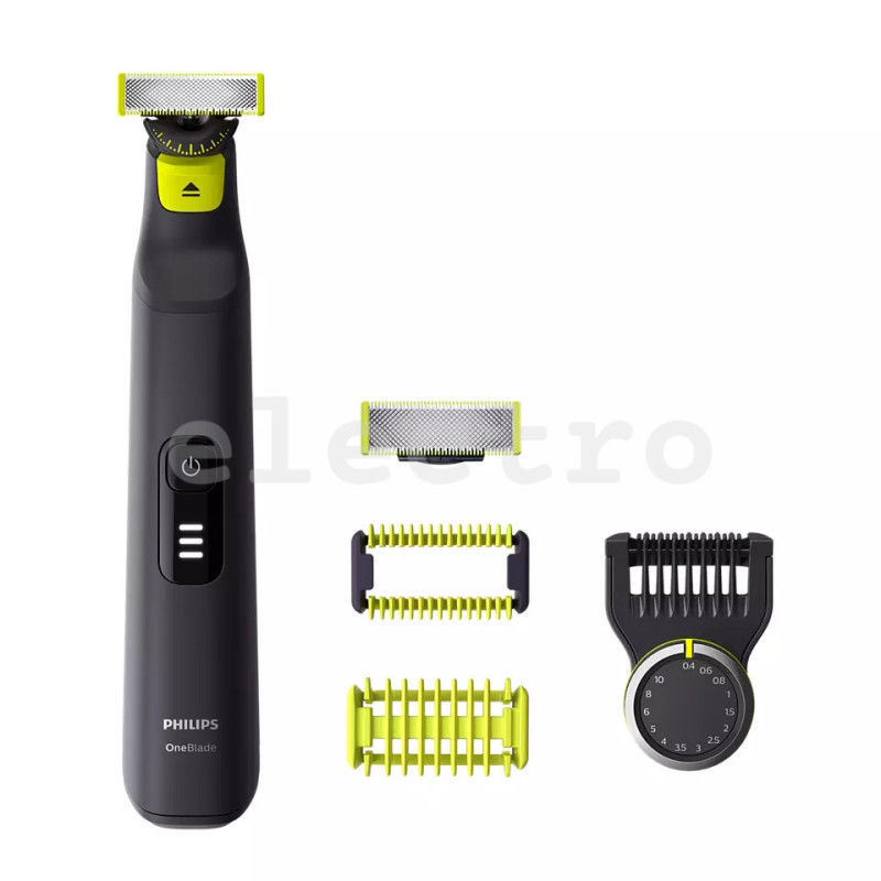 Hübriidraseerija Philips OneBlade Pro Nägu + keha, QP6541/15