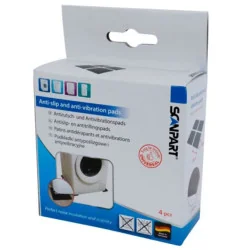 Коврики антивибрационные 10 х 10 см Scanpart 1940000202, в комплекте 4 шт.