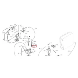 Уплотнитель переходника термоблока Saeco/Philips EP-series, 422224708381