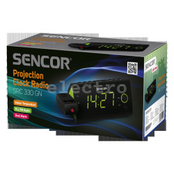 Kellraadio Sencor SRC330GN, projektsiooniga