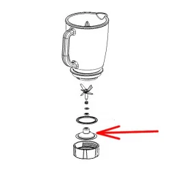 Держатель ножа блендера TEFAL, MS-650308