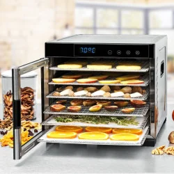 Сушилка для овощей и фруктов, Rommelsbacher DA900, 6 уровней