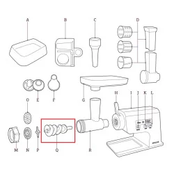 Шнек в сборе STOLLAR BMG900, BMG750
