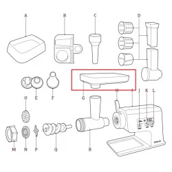 Загрузочный лоток для мясорубок STOLLAR BMG900