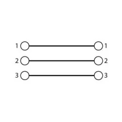 Адаптер, переходник XLR гнездо/XLR гнездо, CAA02