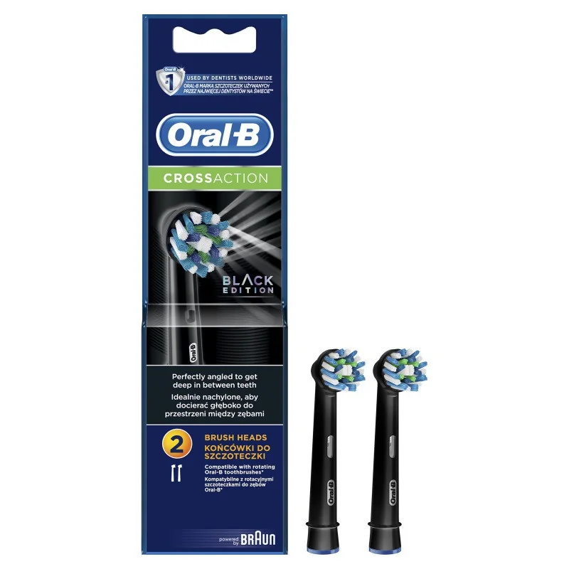 Насадки для зубной щётки Oral-B Cross Action, Braun / 2 шт
