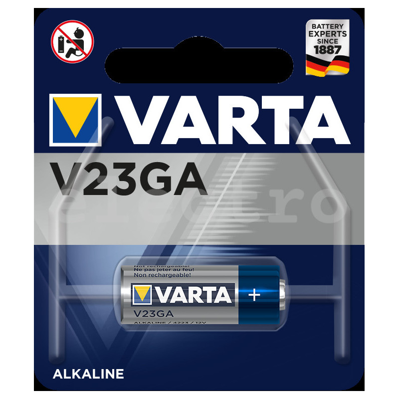 Батарейка V23AE, V23GA VARTA, 12B