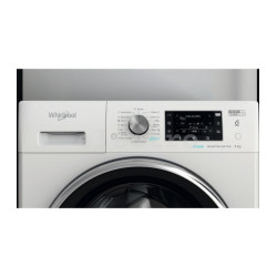 Стиральная машина Whirlpool, 9 кг, глубина 63 см, 1400 об/мин