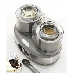 Мороженица Cuisinart, с двумя чашами для смешивания 2x1 л, ICE40BCE