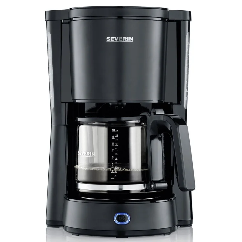 Kohvimasin Severin, 1000 W, 1,25 L, must, KA9554
