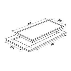 Керамическая варочная поверхность MPM 30VCB22