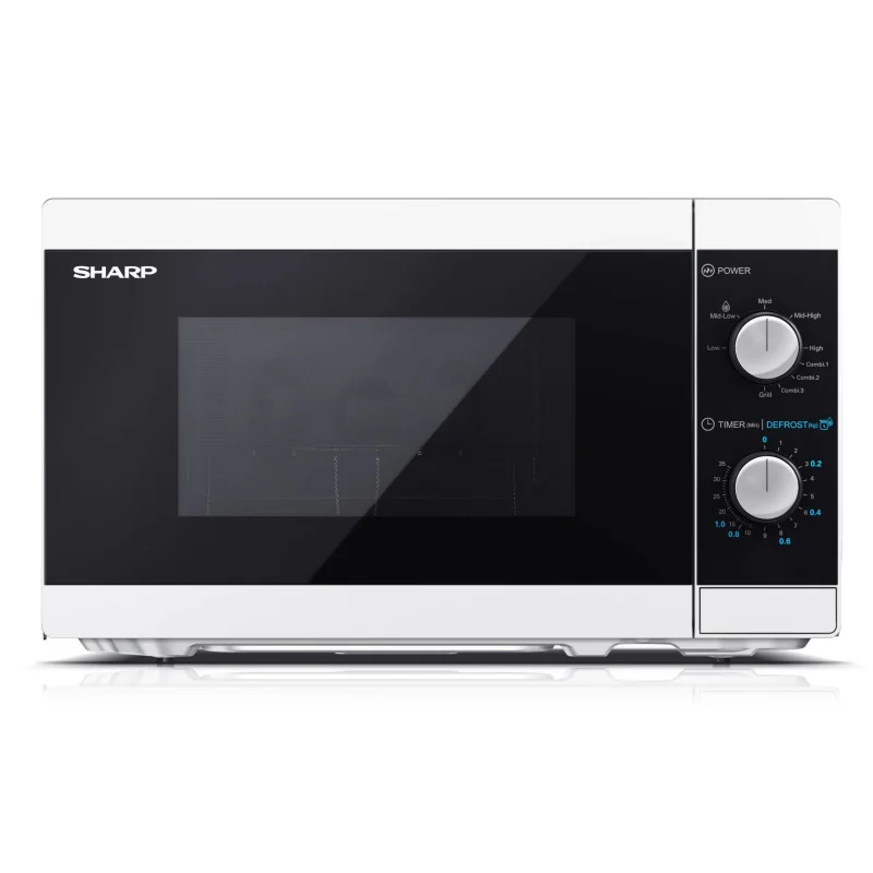 Микроволновая печь, 20 л, с режимом гриля SHARP, YC-MG01E-W