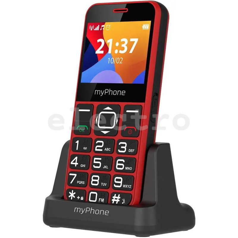 Mobiiltelefon myPhone HALO3, punane, MOBMPHALO3RED