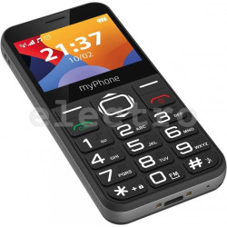 Mobiiltelefon myPhone HALO3, must, MOBMPHALO3BK