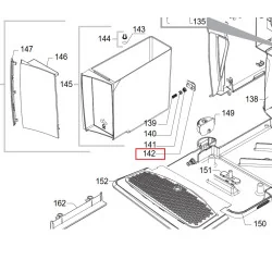 Держатель клапана контейнера воды для кофемашин PHILIPS, SAECO, 421944040061 Держатель клапана контейнера воды для кофемашин PHILIPS, SAECO, 421944040061