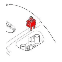 Кнопка включения для пылесоса Philips 422245946371
