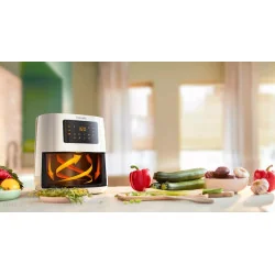 Kuumaõhufritüür Philips, 4,1 L, HD9255/30, valge, WiFi