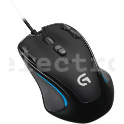 Проводная оптическая мышь Logitech G300s, черный, 910-004345