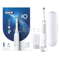 Электрическая зубная щетка Braun Oral-B iO4, белый, IO4QUITEWHITE