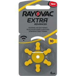 Батарейки для слухового аппарата, Rayovac Extra Advanced 10, PR70