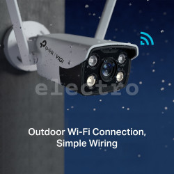 Наружная интеллектуальная камера Wi-Fi TP-LINK, C340-W, 4MP