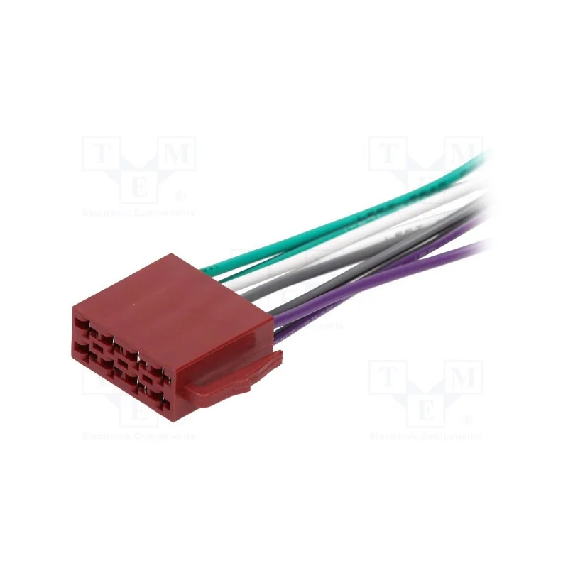 ISO гнездо 8-pin, для динамиков, ZRS-ISO/GL/WT